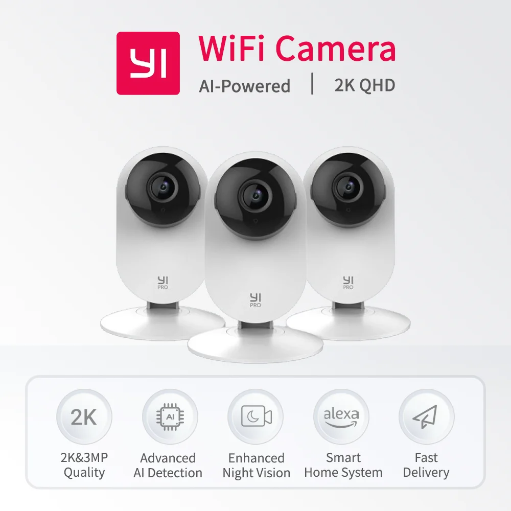 מערכת אבטחה YI Pro 2K Wi-Fi — קנו מ-AliExpress לישראל