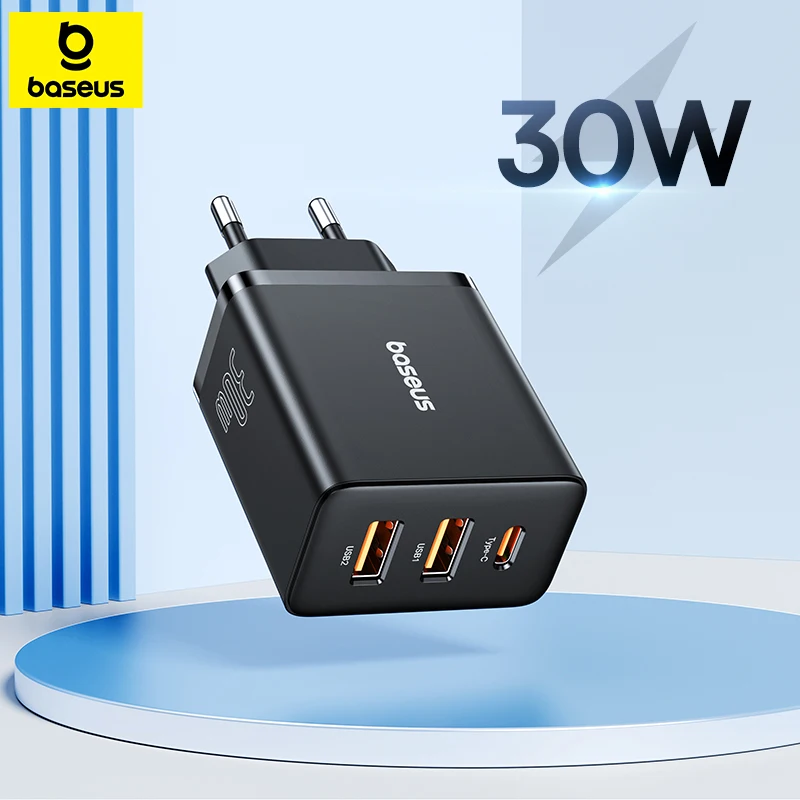 מטען USB 30W עם 3 יציאות — קנו מ-AliExpress לישראל