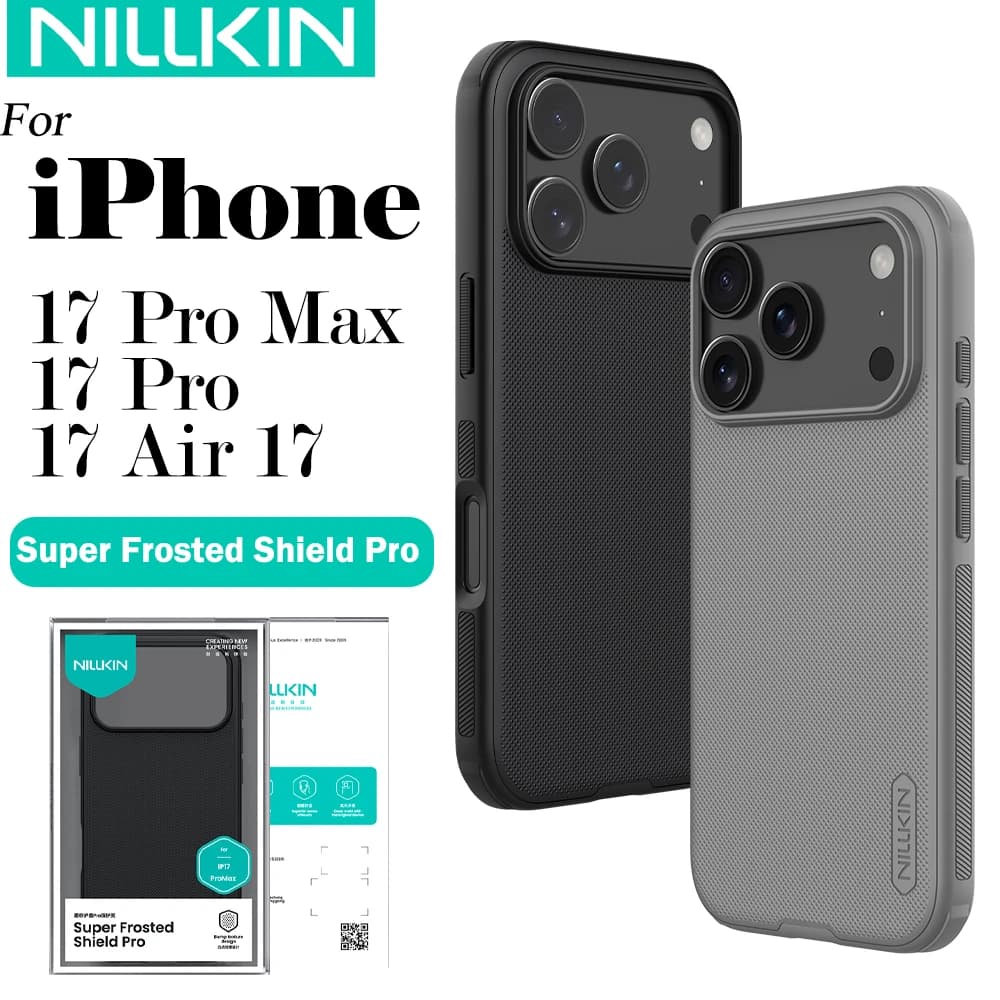 כיסוי Nillkin Frosted Shield Pro לאייפון 17 Pro Max — קנו מ-AliExpress לישראל
