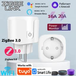 שקע חכם Tuya WIFI/Zigbee 3.0