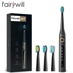 Fairywill Electric Sonic Toothbrush USB Charge FW-507 Rechargeable Waterproof El