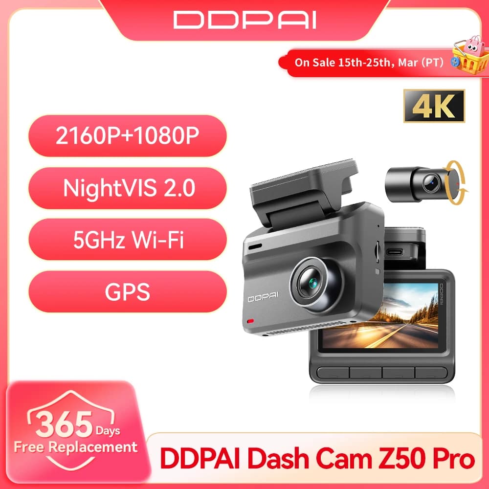 רכב DDPAI מאליאקספרס — קנו מ-AliExpress לישראל