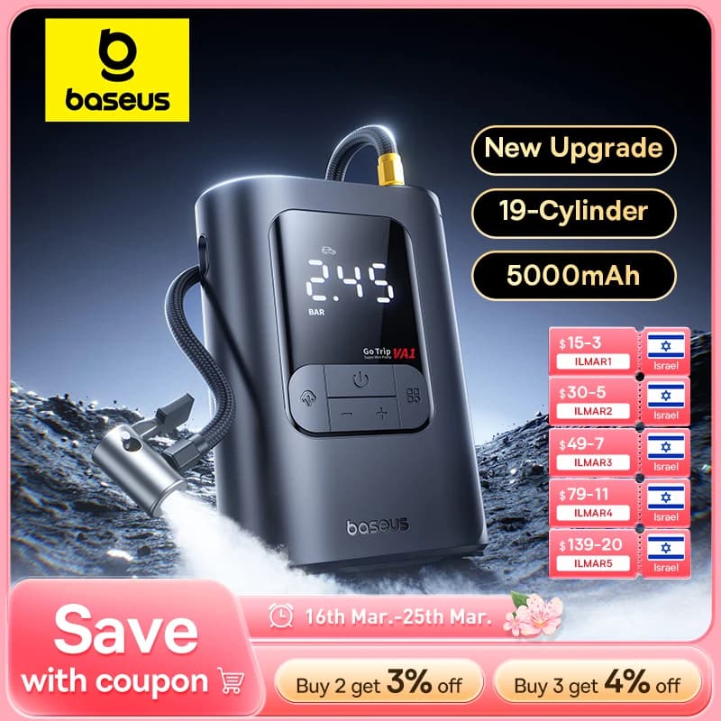 רכב Baseus מאליאקספרס — קנו מ-AliExpress לישראל