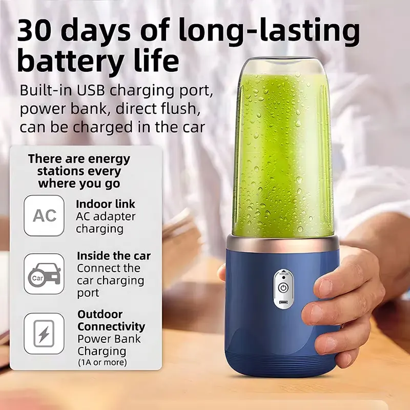 מיני בלנדר נייד USB אישי — קנו מ-AliExpress לישראל