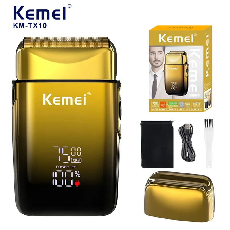 מכונת גילוח Kemei KM-TX10 USB — מ-AliExpress