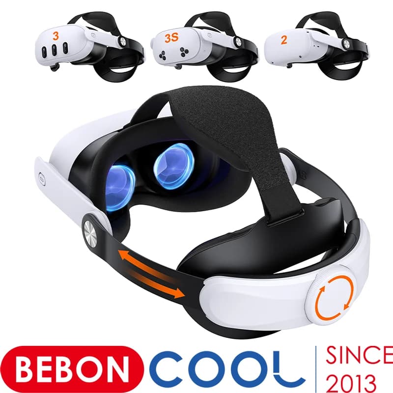 רצועת ראש נוחה Beboncool ל-Meta 2/3/3S — קנו מ-AliExpress לישראל