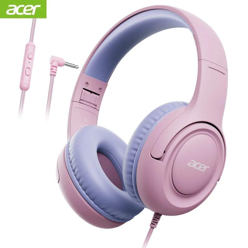 אוזניות Acer לילדים עם הגבלת ווליום — קנו מ-AliExpress לישראל