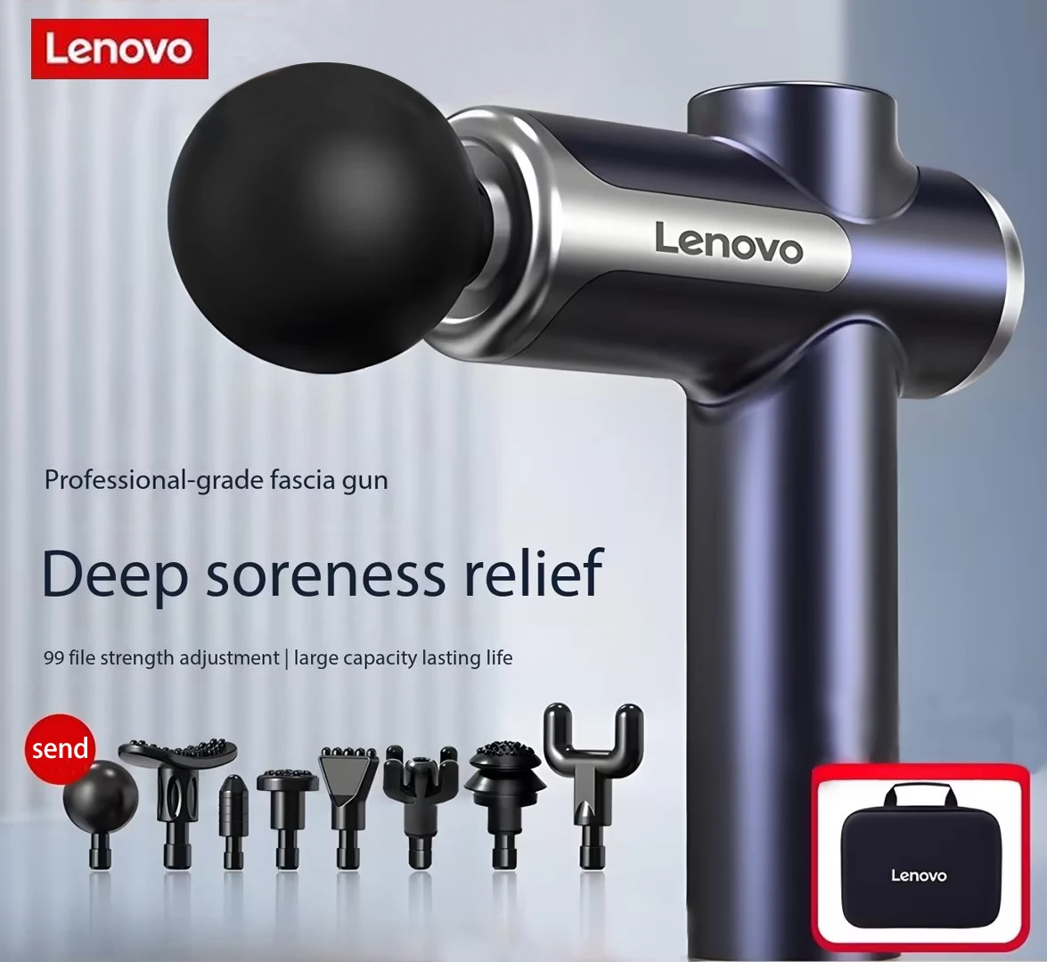 אקדח עיסוי Lenovo עם מסך LED — קנו מ-AliExpress לישראל