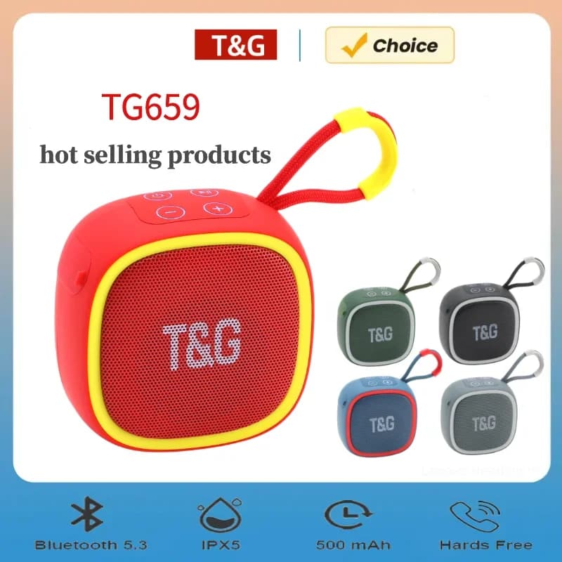 רמקול בלוטות' אלחוטי עמיד במים T&G — קנו מ-AliExpress לישראל