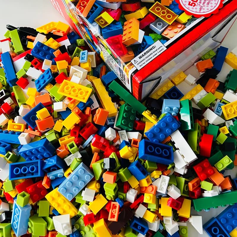 1000 חלקי בלוקים לבנייה חינוכיים לילדים — קנו מ-AliExpress לישראל
