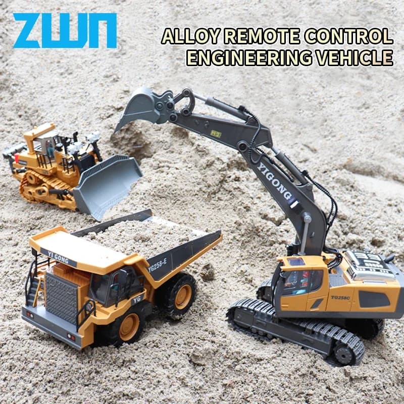 שלט רחוק דגם מחפר Dump Truck RC — קנו מ-AliExpress לישראל