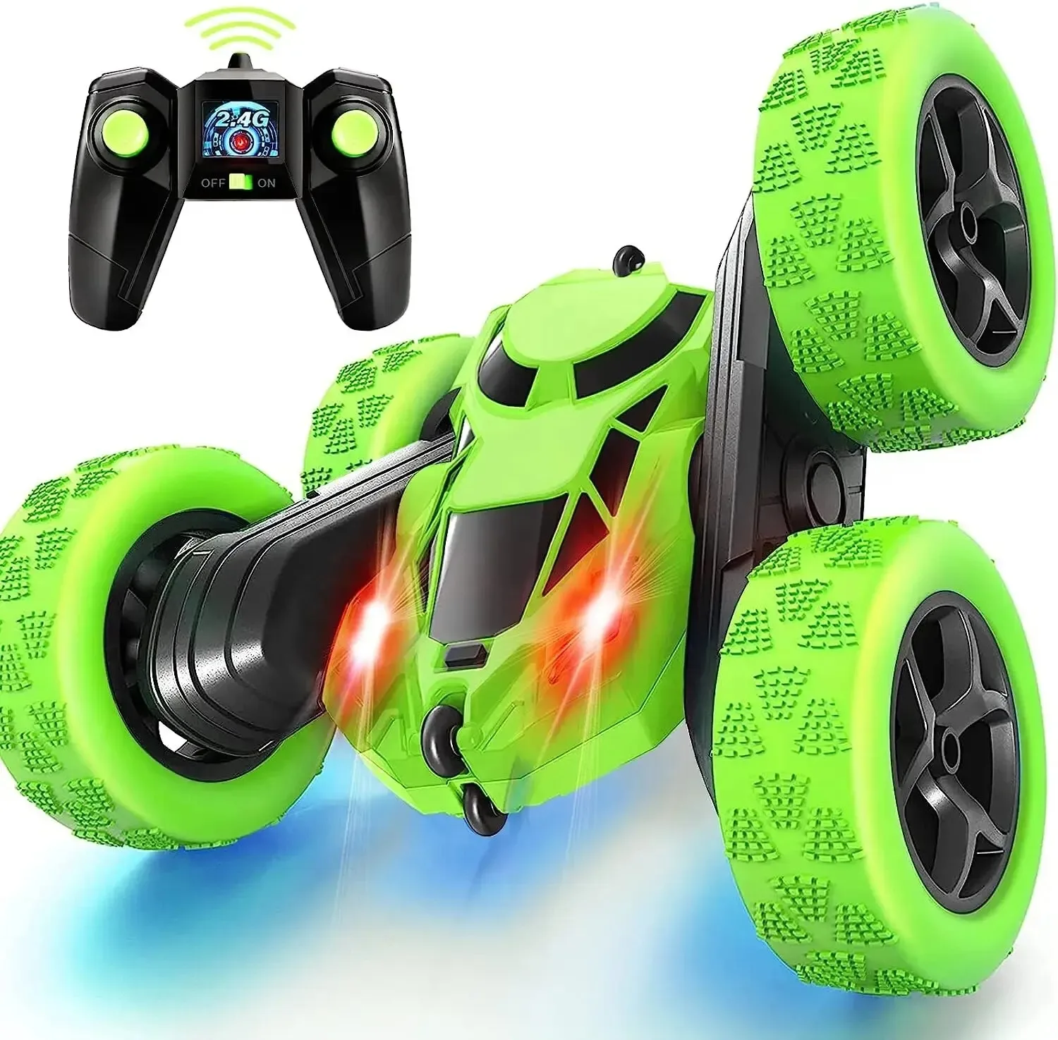 מכונית פעלולים RC דו-צדדית 2.4G — קנו מ-AliExpress לישראל