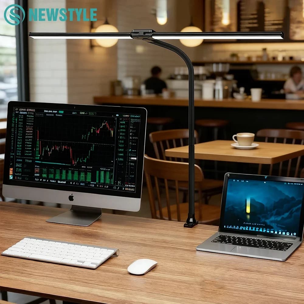 מנורת שולחן קליפ LED USB מתכווננת — קנו מ-AliExpress לישראל